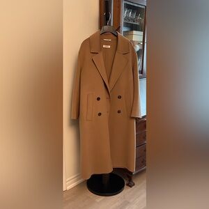 MaxMara Camel Cashmere-Wool Coat